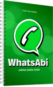 Abibuch mit Ringbindung im Design Whatsabi