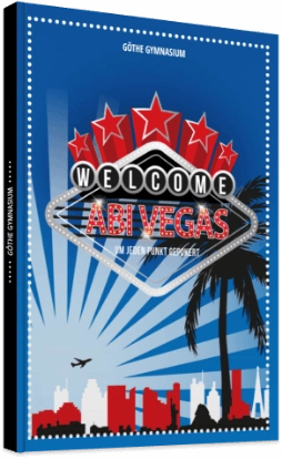 Abibuch-Cover zum Motto ABI Vegas Abibuch-Cover zum Motto ABI Vegas