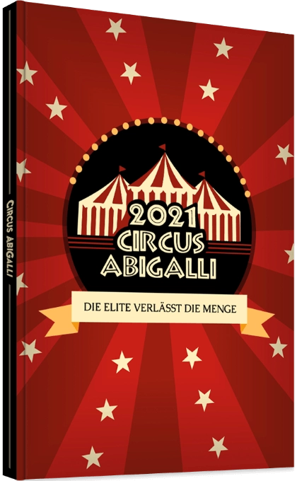 Abibuch als A4 Hardcover im Design Circus Abigalli