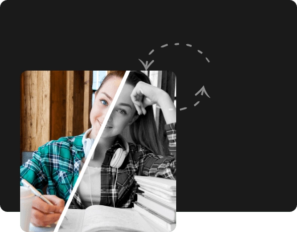 Abibuch Tipps - Schwarz-Weiß-Bilder richtig anlegen Abibuch Tipps - Schwarz-Weiß-Bilder richtig anlegen