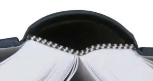 Kapitalband am Buchrücken